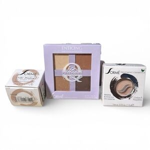 Sormé Eye Makeup Bundle (3) Quad Eyeshadow Palette + Eye Primer + Mineral Shadow